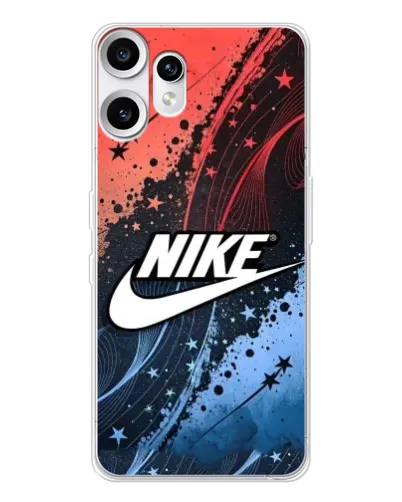 Чехол для Nothing CMF Phone 2 Pro с картинкой «Градиентный принт Найк» Чехол для Nothing CMF Phone 2 Pro с картинкой «Градиентный принт Найк»