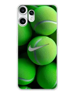 Чехол для Nothing CMF Phone 2 Pro с картинкой «Теннисные мячи Найк» Чехол для Nothing CMF Phone 2 Pro с картинкой «Теннисные мячи Найк»