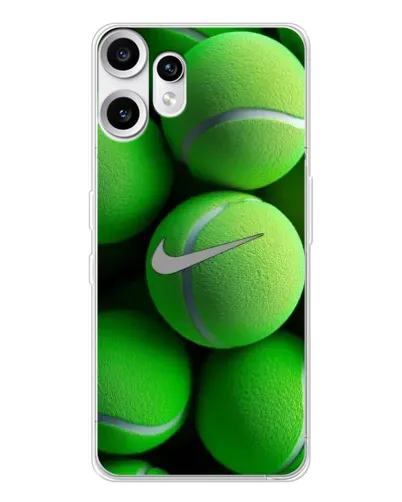 Чехол для Nothing CMF Phone 2 Pro с картинкой «Теннисные мячи Найк» Чехол для Nothing CMF Phone 2 Pro с картинкой «Теннисные мячи Найк»