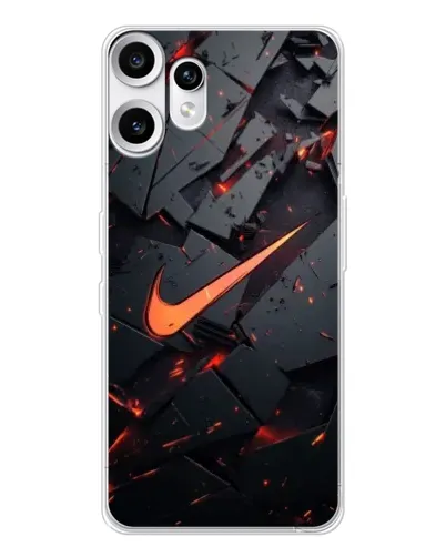 Чехол для Nothing CMF Phone 2 Pro с картинкой «Nike — эффект разломов» Чехол для Nothing CMF Phone 2 Pro с картинкой «Nike — эффект разломов»