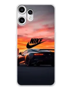 Чехол для Nothing CMF Phone 2 Pro с картинкой «Nike и суперкар» Чехол для Nothing CMF Phone 2 Pro с картинкой «Nike и суперкар»