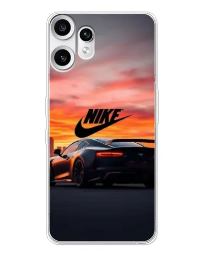 Чехол для Nothing CMF Phone 2 Pro с картинкой «Nike и суперкар» Чехол для Nothing CMF Phone 2 Pro с картинкой «Nike и суперкар»