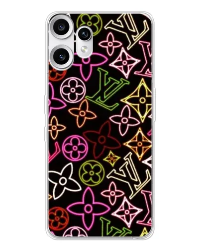 Чехол для Nothing CMF Phone 2 Pro с картинкой «Неоновый микс Nike» Чехол для Nothing CMF Phone 2 Pro с картинкой «Неоновый микс Nike»