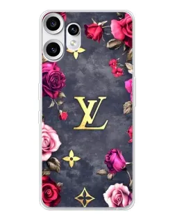 Чехол для Nothing CMF Phone 2 Pro с картинкой «Цветочный Louis Vuitton» Чехол для Nothing CMF Phone 2 Pro с картинкой «Цветочный Louis Vuitton»