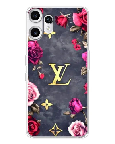Чехол для Nothing CMF Phone 2 Pro с картинкой «Цветочный Louis Vuitton» Чехол для Nothing CMF Phone 2 Pro с картинкой «Цветочный Louis Vuitton»