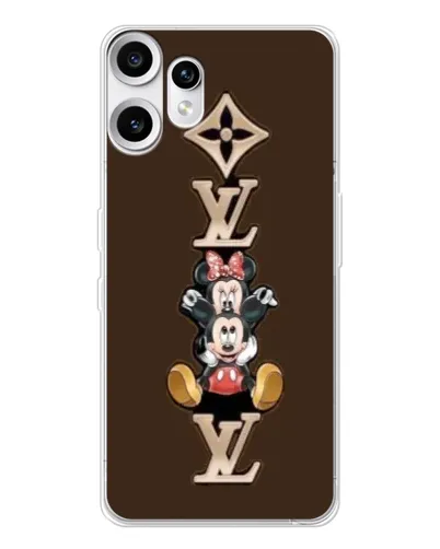 Чехол для Nothing CMF Phone 2 Pro с картинкой «LV и Микки Маус» Чехол для Nothing CMF Phone 2 Pro с картинкой «LV и Микки Маус»