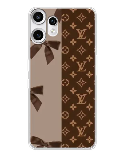 Чехол для Nothing CMF Phone 2 Pro с картинкой «Louis Vuitton — банты» Чехол для Nothing CMF Phone 2 Pro с картинкой «Louis Vuitton — банты»