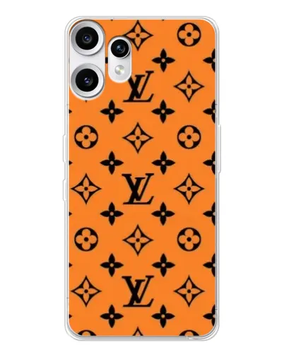 Чехол для Nothing CMF Phone 2 Pro с картинкой «Оранжевый стиль LV» Чехол для Nothing CMF Phone 2 Pro с картинкой «Оранжевый стиль LV»