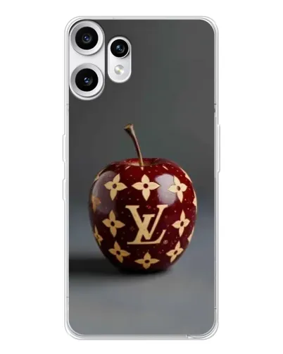 Чехол для Nothing CMF Phone 2 Pro с картинкой «Красное яблоко LV» Чехол для Nothing CMF Phone 2 Pro с картинкой «Красное яблоко LV»