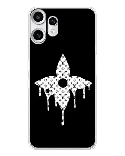 Чехол для Nothing CMF Phone 2 Pro с картинкой «Цветочная монограмма» Чехол для Nothing CMF Phone 2 Pro с картинкой «Цветочная монограмма»