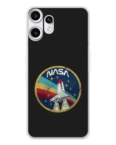 Чехол для Nothing CMF Phone 2 Pro с картинкой «NASA — эмблема миссии»