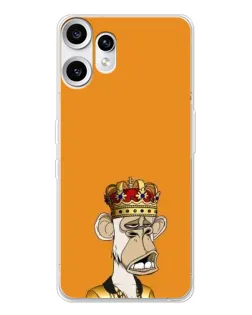 Чехол для Nothing CMF Phone 2 Pro с картинкой «Золотая обезьяна Bored Ape» Чехол для Nothing CMF Phone 2 Pro с картинкой «Золотая обезьяна Bored Ape»
