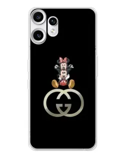 Чехол для Nothing CMF Phone 2 Pro с картинкой «Минни Маус на лого»