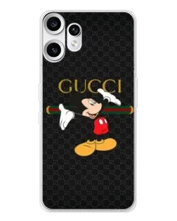 Чехол для Nothing CMF Phone 2 Pro с картинкой «Микки Маус Gucci»