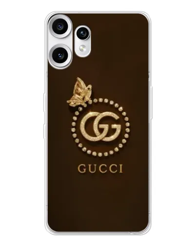 Чехол для Nothing CMF Phone 2 Pro с картинкой «Gucci — золотая бабочка» Чехол для Nothing CMF Phone 2 Pro с картинкой «Gucci — золотая бабочка»