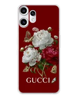 Чехол для Nothing CMF Phone 2 Pro с картинкой «Gucci —  сад»