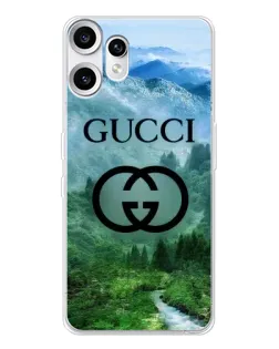 Чехол для Nothing CMF Phone 2 Pro с картинкой «Gucci — горный пейзаж»