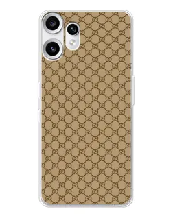 Чехол для Nothing CMF Phone 2 Pro с картинкой «Gucci — классический беж» Чехол для Nothing CMF Phone 2 Pro с картинкой «Gucci — классический беж»