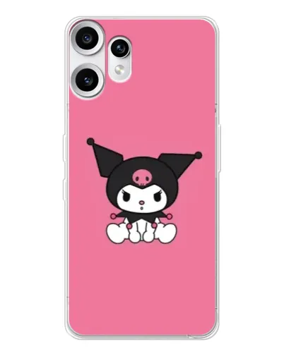 Чехол для Nothing CMF Phone 2 Pro с картинкой «Хмурая Kuromi»