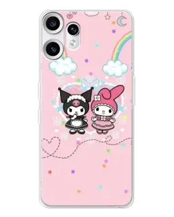 Чехол для Nothing CMF Phone 2 Pro с картинкой «My Melody и Kuromi»