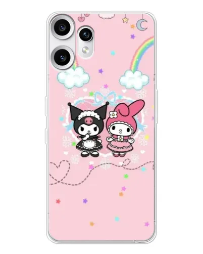 Чехол для Nothing CMF Phone 2 Pro с картинкой «My Melody и Kuromi»
