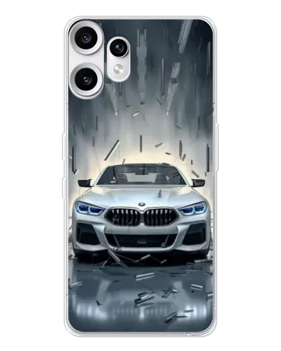 Чохол для Nothing CMF Phone 2 Pro з картинкою «BMW у світлі фар» Чохол для Nothing CMF Phone 2 Pro з картинкою «BMW у світлі фар»