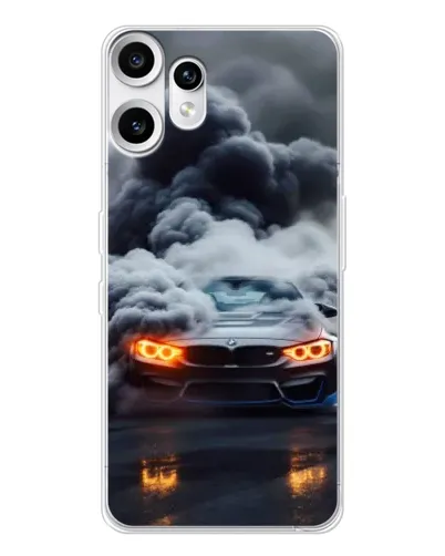 Чохол для Nothing CMF Phone 2 Pro з картинкою «BMW у диму» Чохол для Nothing CMF Phone 2 Pro з картинкою «BMW у диму»