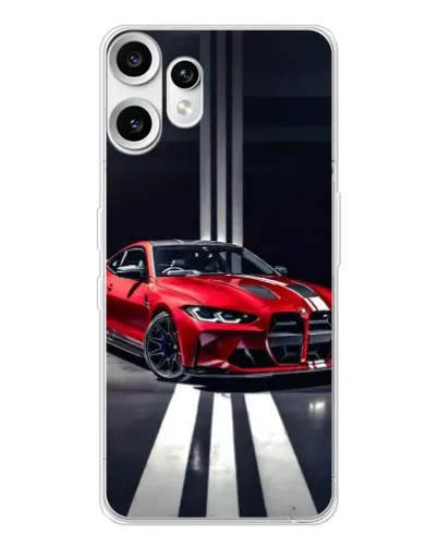 Чохол для Nothing CMF Phone 2 Pro з картинкою «Червона BMW на дорозі» Чохол для Nothing CMF Phone 2 Pro з картинкою «Червона BMW на дорозі»