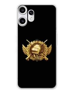 Чохол для Nothing CMF Phone 2 Pro з картинкою «PUBG — помаранчевий градієнт»