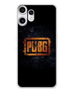 Чохол для Nothing CMF Phone 2 Pro з картинкою «PUBG — золотий логотип»
