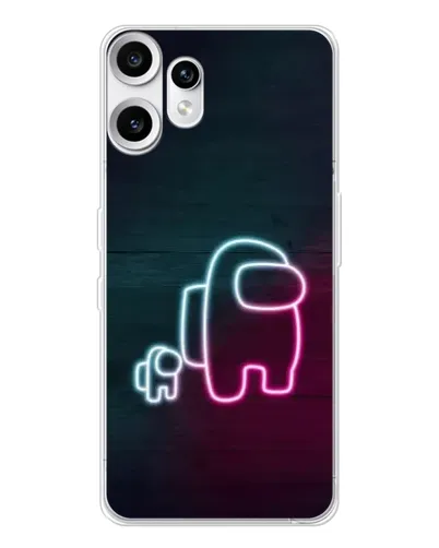 Чохол для Nothing CMF Phone 2 Pro з картинкою «Among Us неон-арт» Чохол для Nothing CMF Phone 2 Pro з картинкою «Among Us неон-арт»