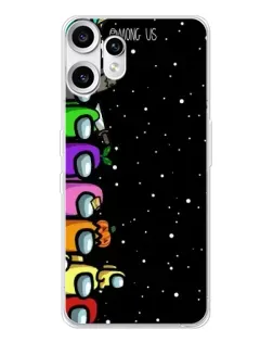 Чохол для Nothing CMF Phone 2 Pro з картинкою «Команда Among Us» Чохол для Nothing CMF Phone 2 Pro з картинкою «Команда Among Us»