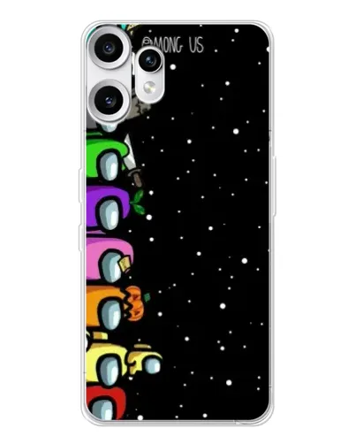 Чохол для Nothing CMF Phone 2 Pro з картинкою «Команда Among Us» Чохол для Nothing CMF Phone 2 Pro з картинкою «Команда Among Us»