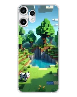 Чохол для Nothing CMF Phone 2 Pro з картинкою «Minecraft літній день» Чохол для Nothing CMF Phone 2 Pro з картинкою «Minecraft літній день»