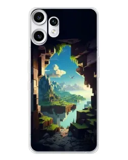 Чохол для Nothing CMF Phone 2 Pro з картинкою «Вид з печери» Чохол для Nothing CMF Phone 2 Pro з картинкою «Вид з печери»