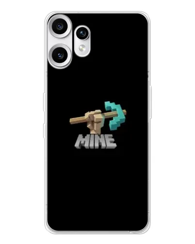 Чехол для Nothing CMF Phone 2 Pro с картинкой «Алмазная кирка»