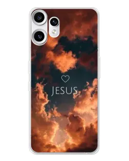Чохол для Nothing CMF Phone 2 Pro з картинкою «Сяйво Імені Jesus»