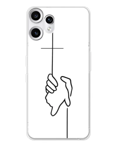 Чохол для Nothing CMF Phone 2 Pro з картинкою «Рука тримає»