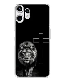 Чохол для Nothing CMF Phone 2 Pro з картинкою «Лев та Хрест»