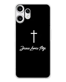 Чохол для Nothing CMF Phone 2 Pro з картинкою «Ісус любить тебе»