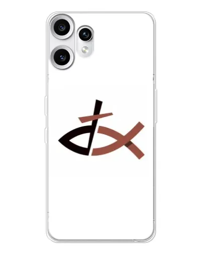 Чохол для Nothing CMF Phone 2 Pro з картинкою «Риба та хрест»