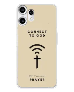 Чехол для Nothing CMF Phone 2 Pro с картинкой «Молитва Connect»
