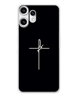 Чехол для Nothing CMF Phone 2 Pro с картинкой «Тонкий крест»