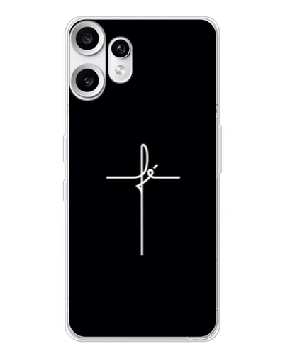 Чехол для Nothing CMF Phone 2 Pro с картинкой «Тонкий крест» Чехол для Nothing CMF Phone 2 Pro с картинкой «Тонкий крест»