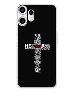 Чехол для Nothing CMF Phone 2 Pro с картинкой «Текстовый крест»