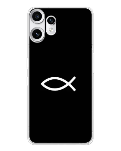 Чехол для Nothing CMF Phone 2 Pro с картинкой «Символ рыбы Jesus» Чехол для Nothing CMF Phone 2 Pro с картинкой «Символ рыбы Jesus»