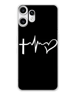 Чехол для Nothing CMF Phone 2 Pro с картинкой «Пульс веры»