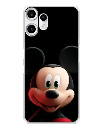 Чехол для Nothing CMF Phone 2 Pro с картинкой «Улыбающийся Микки Маус»