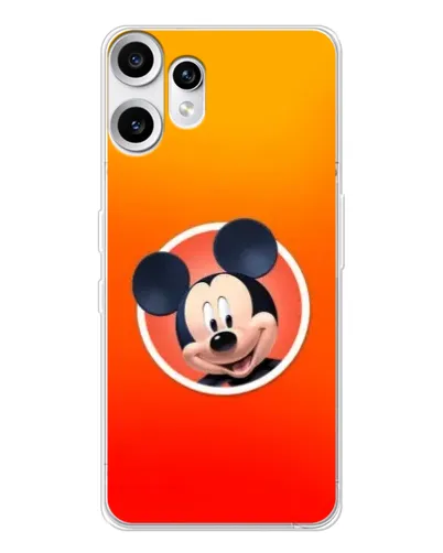 Чехол для Nothing CMF Phone 2 Pro с картинкой «Mickey в круге»