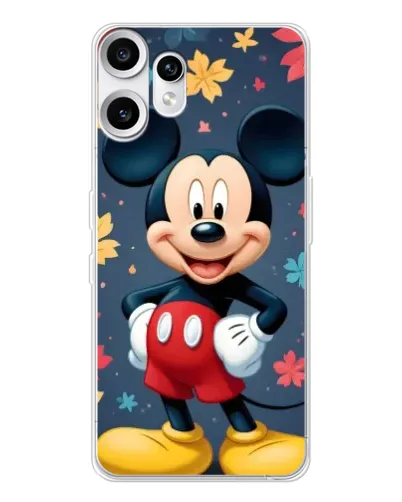 Чехол для Nothing CMF Phone 2 Pro с картинкой «Осенний Mickey Mouse»